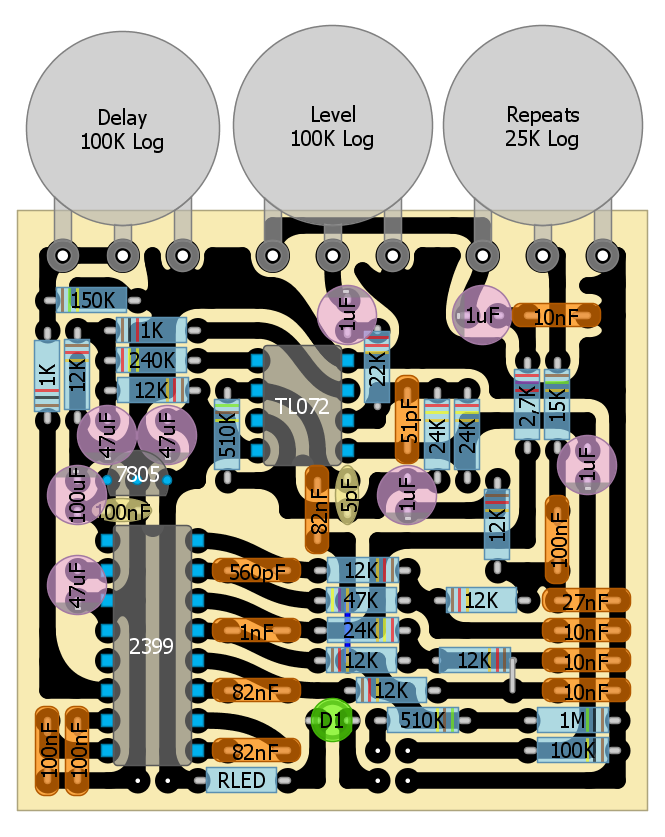 Rebote 2.5 Pcb Layout