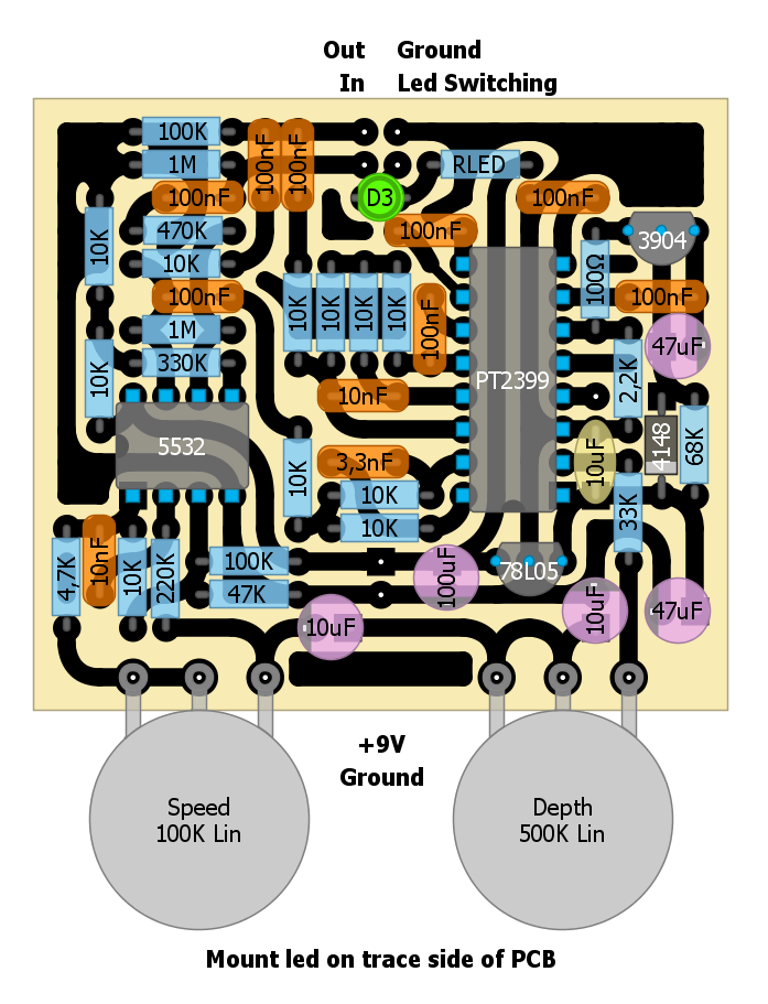 Little Angel PCB layout